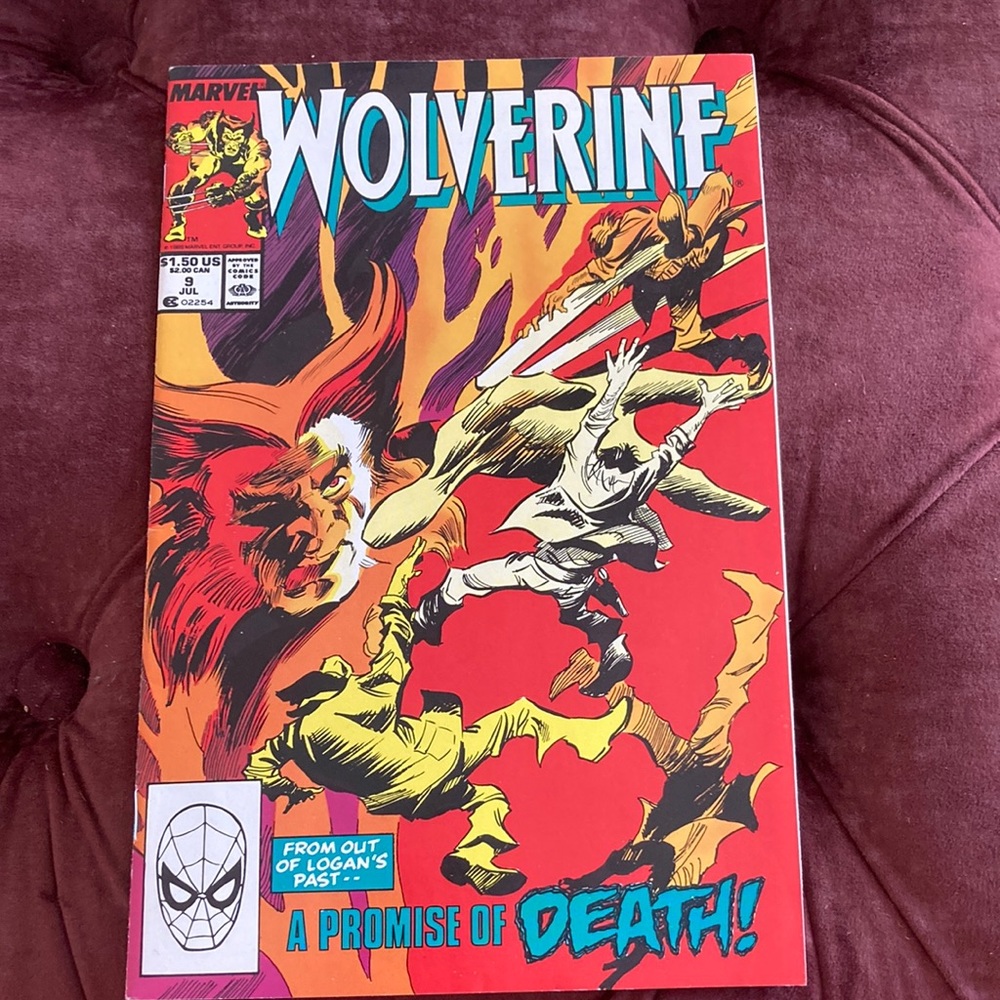Wolverine Marvel Comic Mint Condition